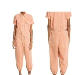Oak & Acorn Carnelian Rebelle Razor Jogger Coverall Jumpsuit size medium